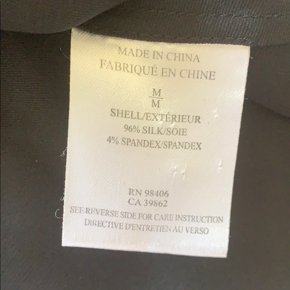 Theory Black draped open front size M - Picture 4 of 5